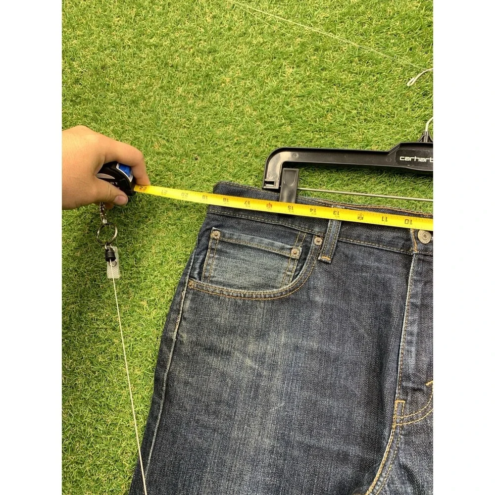 Levis 527 Jeans Mens 36x30 Blue Straight Leg Denim Classic Mid Rise Pants
